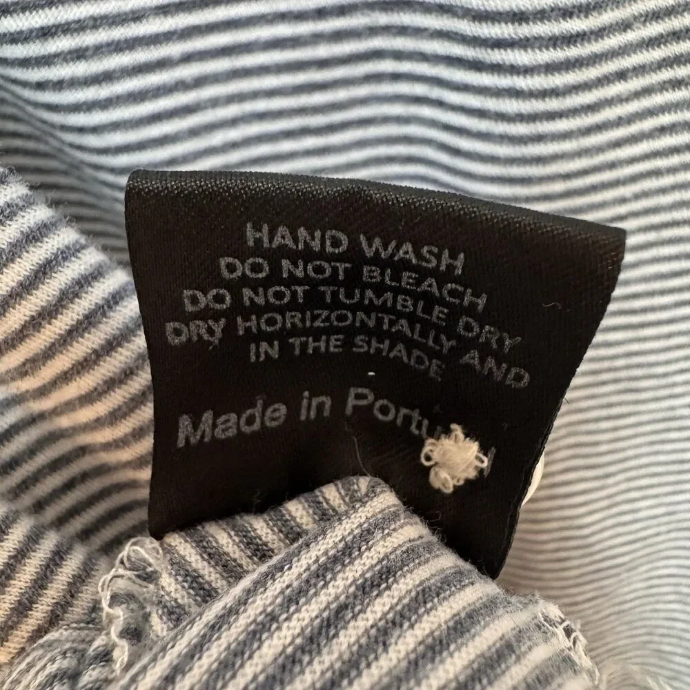 Todd Snyder Shirt Mens M Stripe Polo Short Sleeve Pocket 100% Cotton Lightweight - Picture 6 of 9